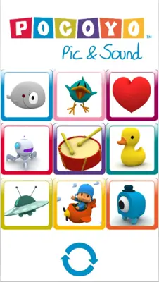 Pocoyo Pic & Sound Free android App screenshot 1